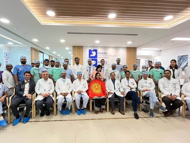 Paras Health Gurugram Performs World’s First Living Donor Liver Transplant Combined with Double Heart Valve Surgery