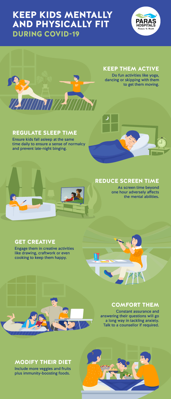 Keep Kids Mentally And Physically Fir During COVID-19